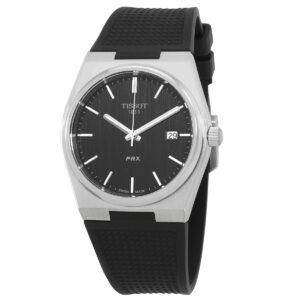 tissot prx quartz black dial men's watch t137.410.17.051.00