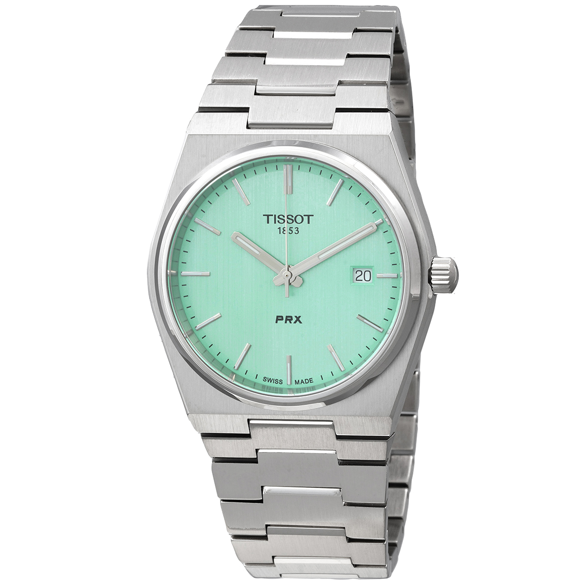 tissot prx quartz light green dial men's watch t137.410.11.091.01 tissot prx quartz light green dial men's watch t137.410.11.091.01