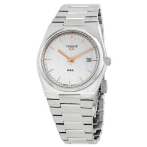 tissot prx quartz silver dial men's watch t137.410.11.031.00