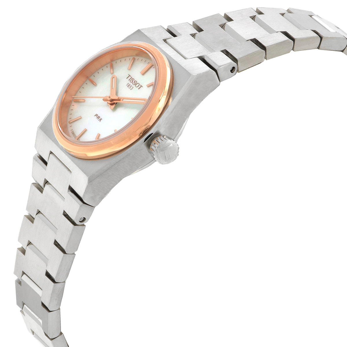 tissot prx quartz white mother of pearl dial ladies watch t1370102111100 tissot prx quartz white mother of pearl dial ladies watch t1370102111100