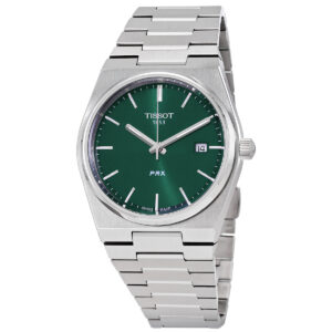 Home tissot prx t classic quartz green dial men's watch t1374101109100
