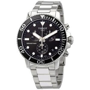 Витрина tissot seastar 1000 chronograph quartz men's watch t1204171105100