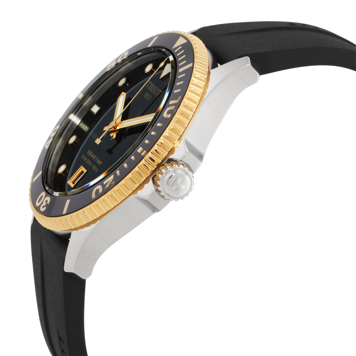 tissot seastar 1000 quartz black dial men's watch t120.410.27.051.00 tissot seastar 1000 quartz black dial men's watch t120.410.27.051.00