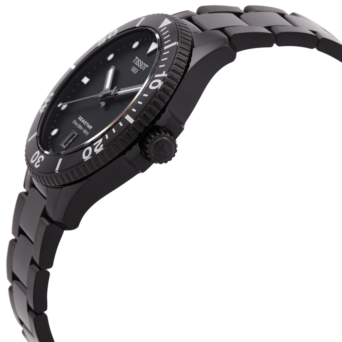 tissot seastar 1000 quartz black dial men's watch t1204103305100 tissot seastar 1000 quartz black dial men's watch t1204103305100