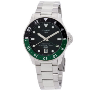 tissot seastar 1000 quartz gmt black dial sorite bezel men's watch t120.852.11.051.00
