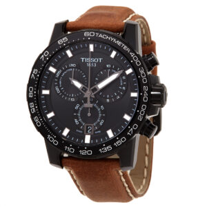 Витрина tissot supersport chronograph quartz black dial men's watch t125.617.36.051.01