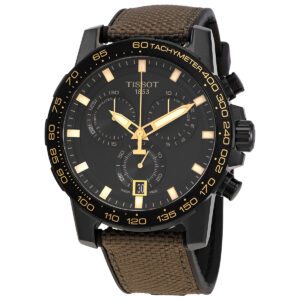 Витрина tissot supersport chronograph quartz black dial men's watch t125.617.37.051.01