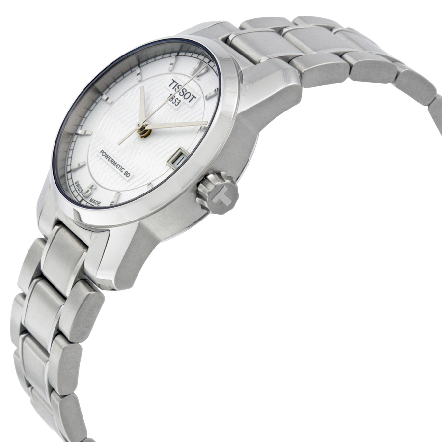 tissot t classic titanium automatic silver dial ladies watch t0872074403700 tissot t classic titanium automatic silver dial ladies watch t0872074403700