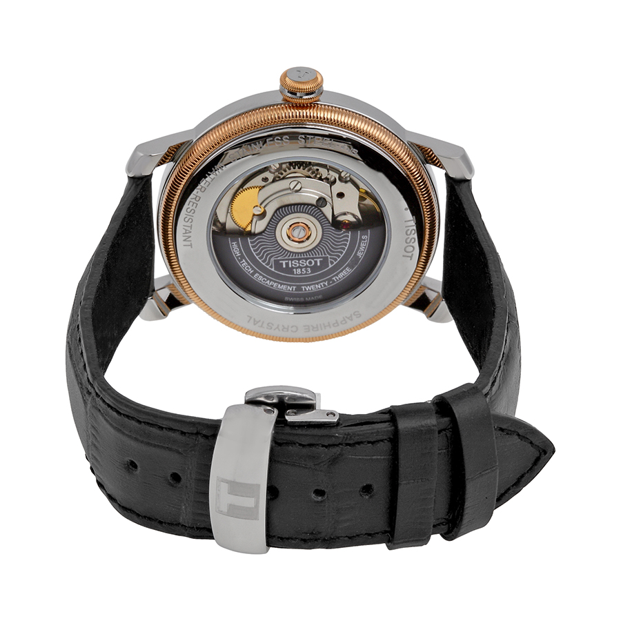 tissot t classic bridgeport powermatic 80 black dial men's watch t0974072605300 tissot t classic bridgeport powermatic 80 black dial men's watch t0974072605300