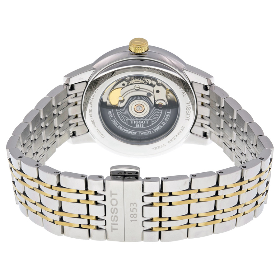 tissot t classic powermatic white dial men's watch t0854072201100 tissot t classic powermatic white dial men's watch t0854072201100