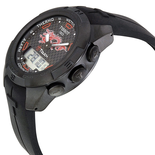 tissot t touch expert dragon 2012 black quartz men's watch t013.420.47.201.01 tissot t touch expert dragon 2012 black quartz men's watch t013.420.47.201.01