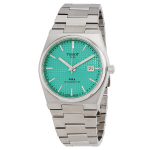 tissot t classic automatic green dial men's watch t1374071109101