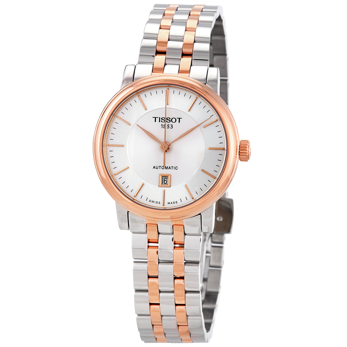 tissot t classic carson silver dial ladies watch t122.207.22.031.01 tissot t classic carson silver dial ladies watch t122.207.22.031.01