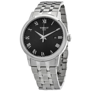 Витрина tissot t classic quartz black dial men's watch t129.410.11.053.00