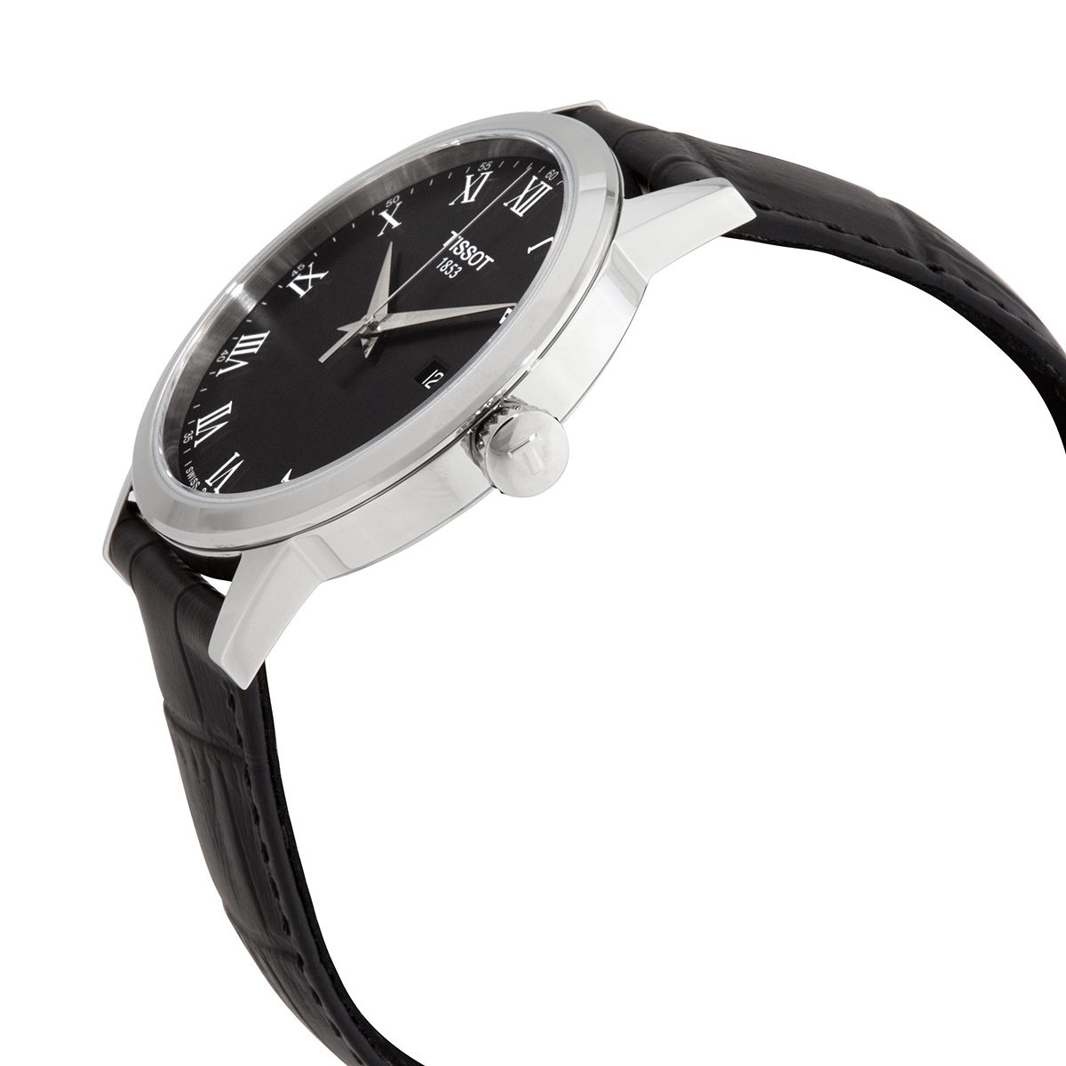 tissot t classic quartz black dial men's watch t129.410.16.053.00 tissot t classic quartz black dial men's watch t129.410.16.053.00
