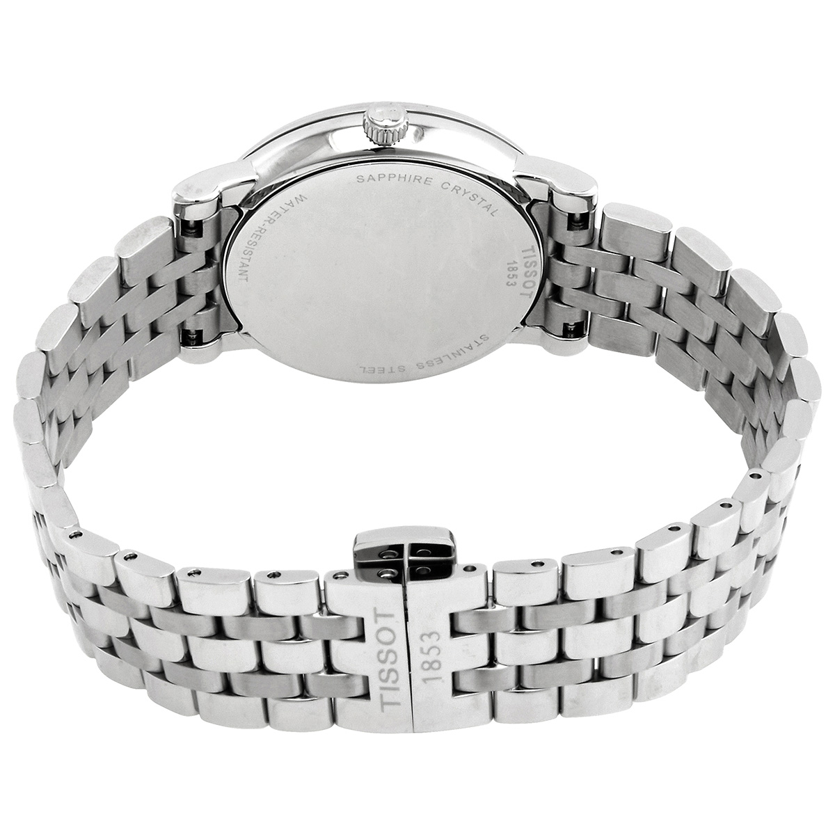 tissot t classic quartz carson premium lady moonphase watch t1222231103300 tissot t classic quartz carson premium lady moonphase watch t1222231103300