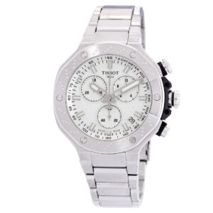 Витрина tissot t race chronograph quartz silver dial men's watch t1414171103100