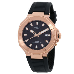 Home tissot t race powermatic 80 automatic black dial men's watch t1418073705100