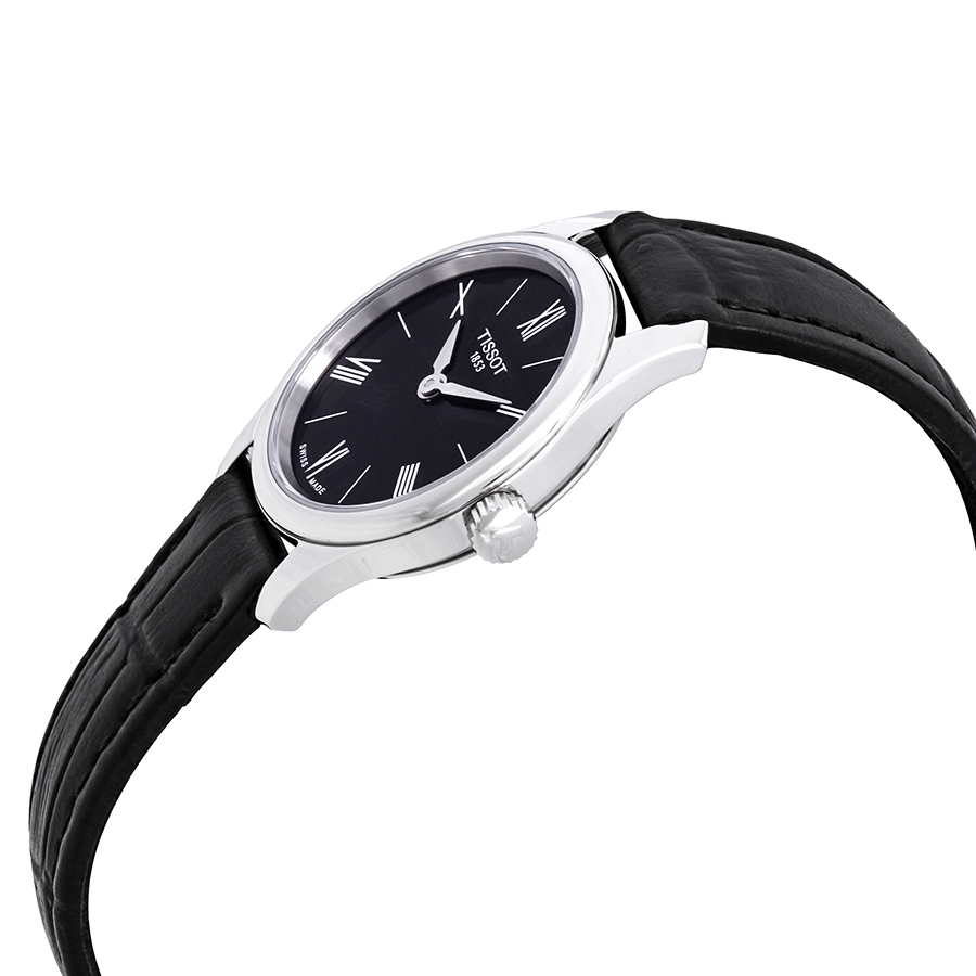 tissot tradition 5.5 black dial ladies watch t0630091605800 tissot tradition 5.5 black dial ladies watch t0630091605800