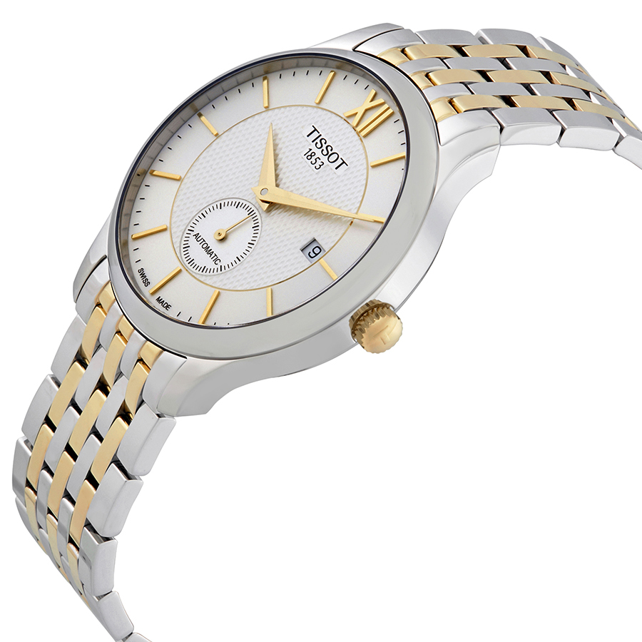 tissot tradition automatic silver dial men's watch t063.428.22.038.00 tissot tradition automatic silver dial men's watch t063.428.22.038.00