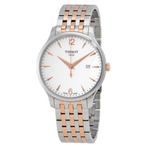 tissot tradition silver dial men's watch t063.610.22.037.01