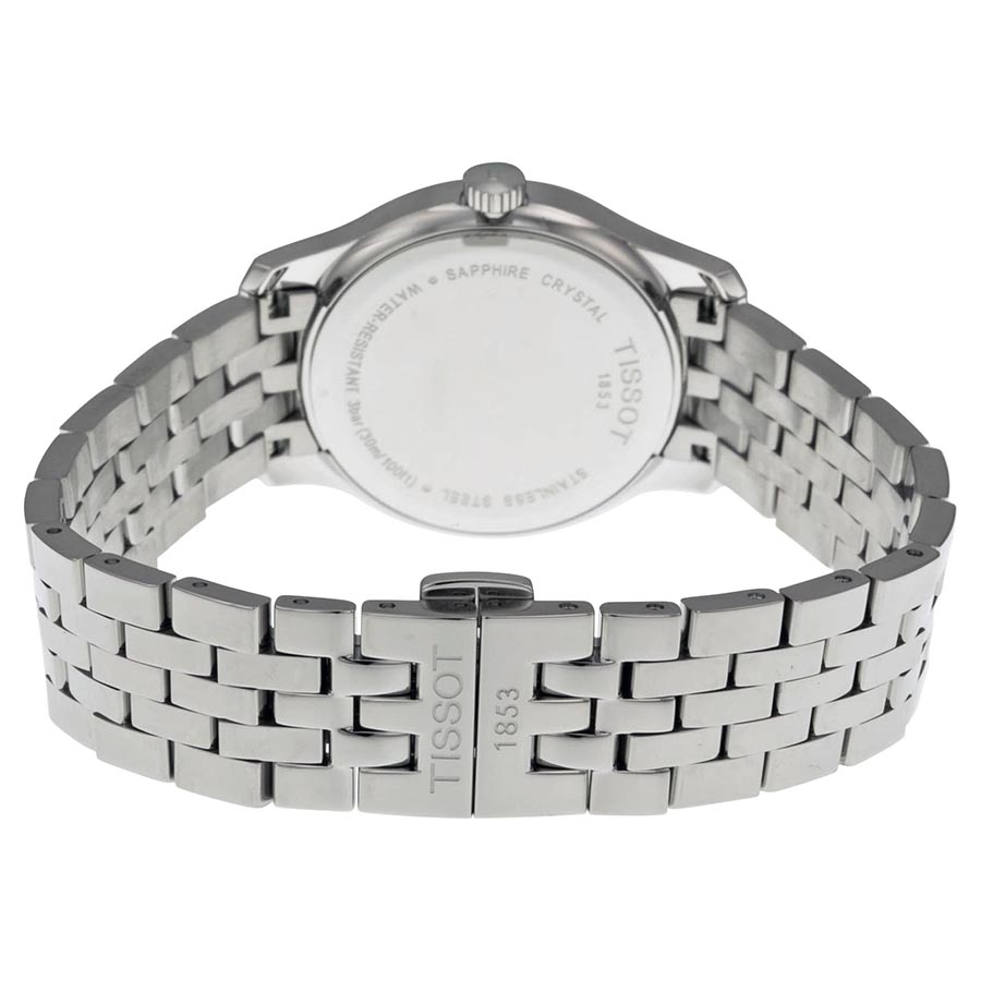 tissot tradition silver dial ladies watch t0632101103700 tissot tradition silver dial ladies watch t0632101103700
