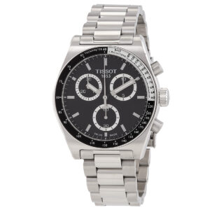 tissot t sport chronograph quartz black dial men's watch t149.417.11.051.00
