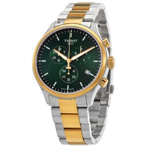 Витрина tissot t sport chronograph quartz green dial men's watch t116.617.22.091.00