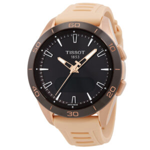 tissot t touch connect quartz black dial men's watch t1534204705105