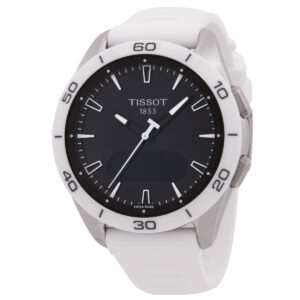 tissot t touch connect sport quartz black dial men's watch t1534204705103