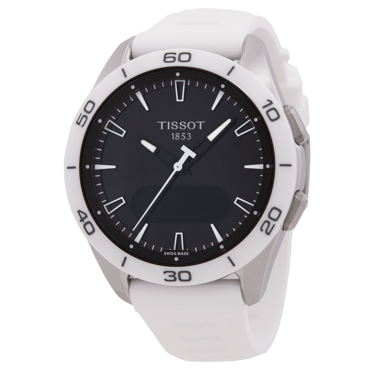 tissot t touch connect sport quartz black dial men's watch t1534204705103 tissot t touch connect sport quartz black dial men's watch t1534204705103