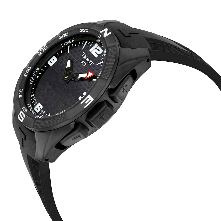 tissot t touch expert solar black dial men's watch t0914204705701 tissot t touch expert solar black dial men's watch t0914204705701