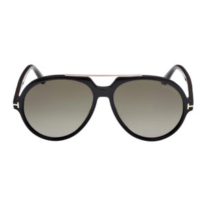 tom ford aalto smoke gradient pilot men's sunglasses ft1210 01b 59
