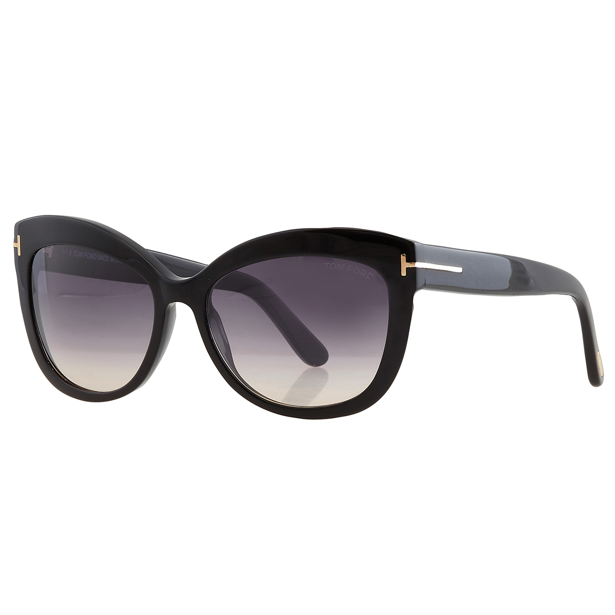 tom ford allistair smoke gradient cat eye ladies sunglasses ft0524 01b 56 tom ford allistair smoke gradient cat eye ladies sunglasses ft0524 01b 56