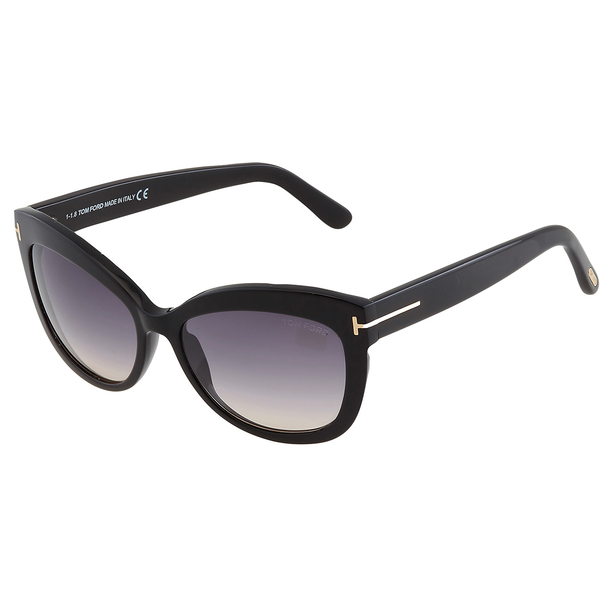 tom ford allistair smoke gradient cat eye ladies sunglasses ft0524 01b 56 tom ford allistair smoke gradient cat eye ladies sunglasses ft0524 01b 56