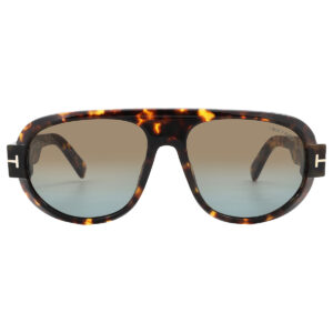 Витрина tom ford blake brown gradient pilot men's sunglasses ft1102 52f 59