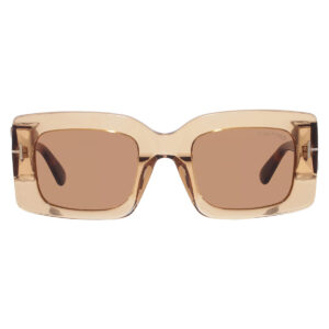 Home tom ford brown rectangular ladies sunglasses ft1188 45e 50