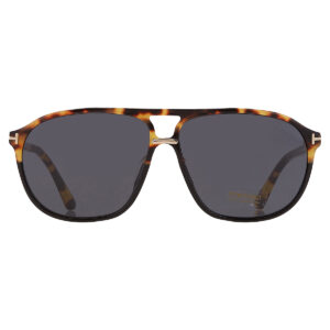 tom ford bruce smoke pilot men's sunglasses ft1026 05a 61