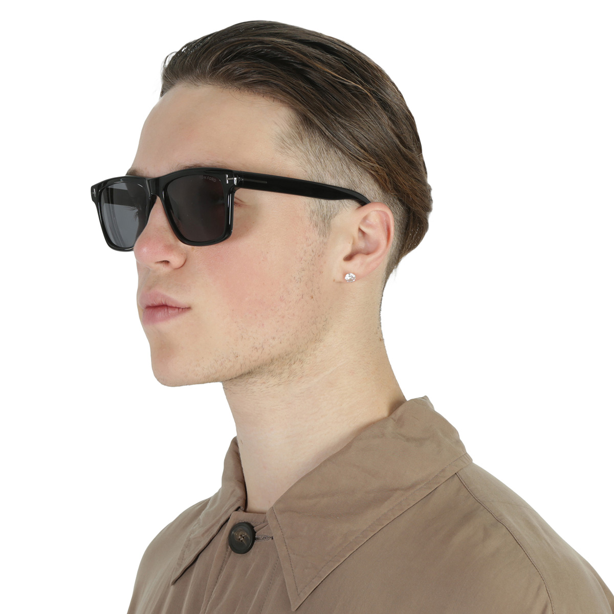 tom ford buckley smoke square men's sunglasses ft0906 n 01a 58 tom ford buckley smoke square men's sunglasses ft0906 n 01a 58