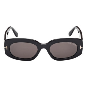 Home tom ford cielle smoke oval ladies sunglasses ft1187 01a 52