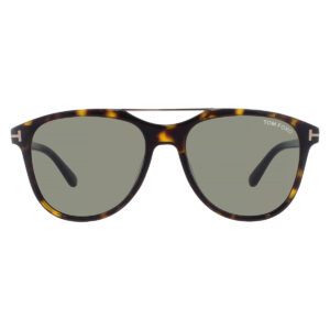 tom ford damian 02 green pilot men's sunglasses ft1098 52n 54