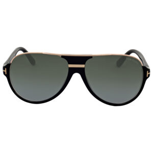 Витрина tom ford dimitry green smoke gradient pilot men's sunglasses ft0334 01p 59