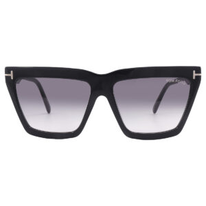 Home tom ford eden smoke gradient geometric ladies sunglasses ft1110 01b 56