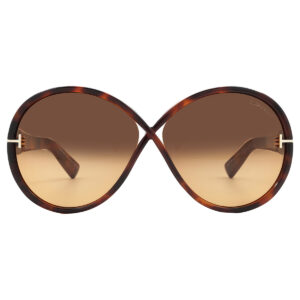 Home tom ford edie brown gradient butterfly ladies sunglasses ft1116 53f 64