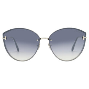 Home tom ford evangeline smoke mirror cat eye ladies sunglasses ft1106 16c 63