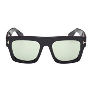 Витрина tom ford fausto green photochromatic browline men's sunglasses ft0711 01n 53