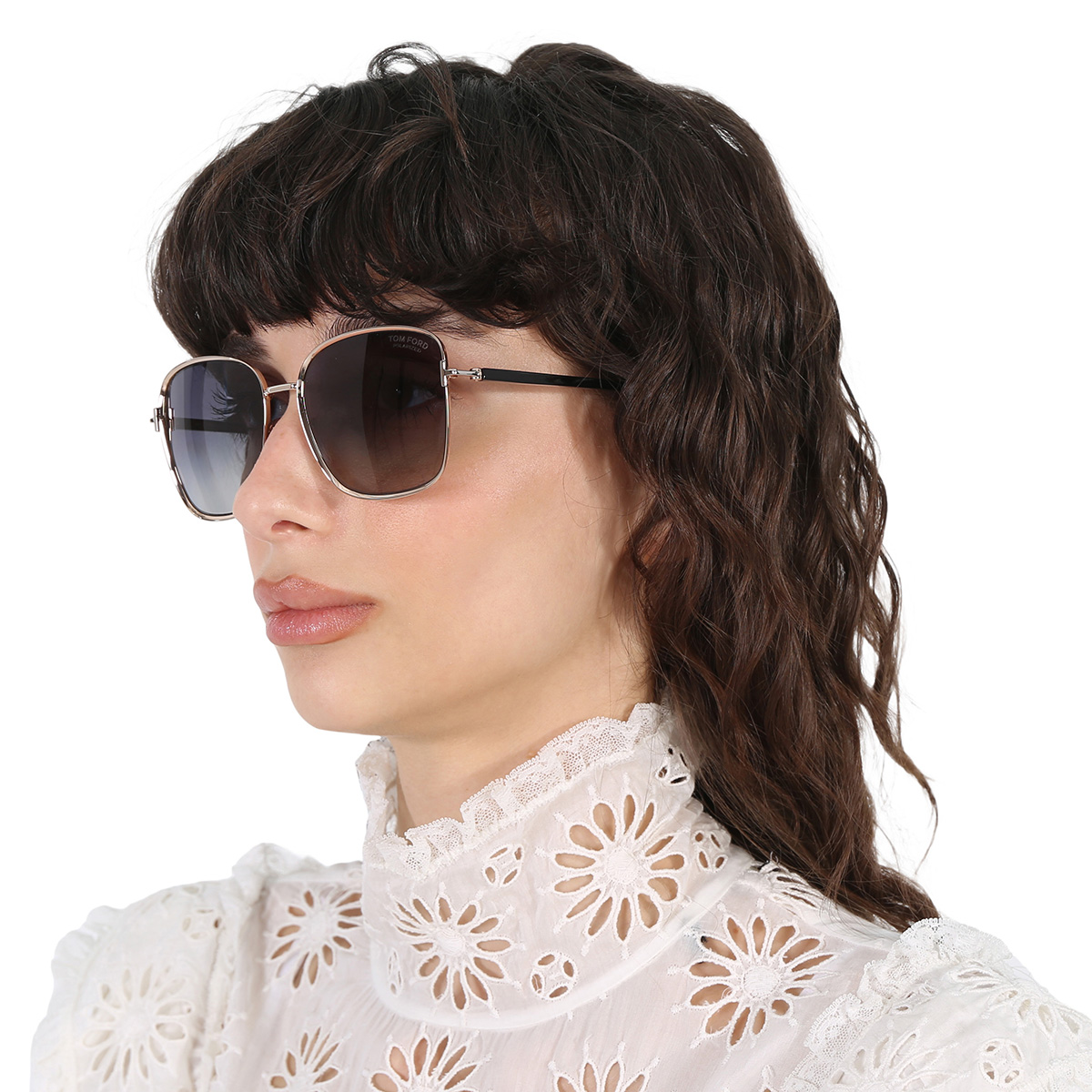 tom ford fern polarized smoke square ladies sunglasses ft1029 28d 57 tom ford fern polarized smoke square ladies sunglasses ft1029 28d 57