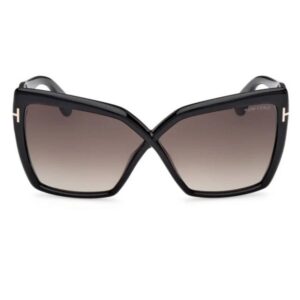 Витрина tom ford fiore smoke gradient butterfly ladies sunglasses ft1195 01b 63