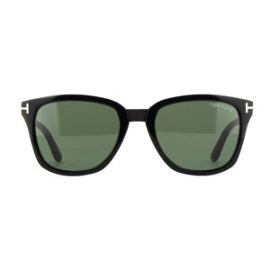 Витрина tom ford graydon green square men's sunglasses ft1213 01n 53