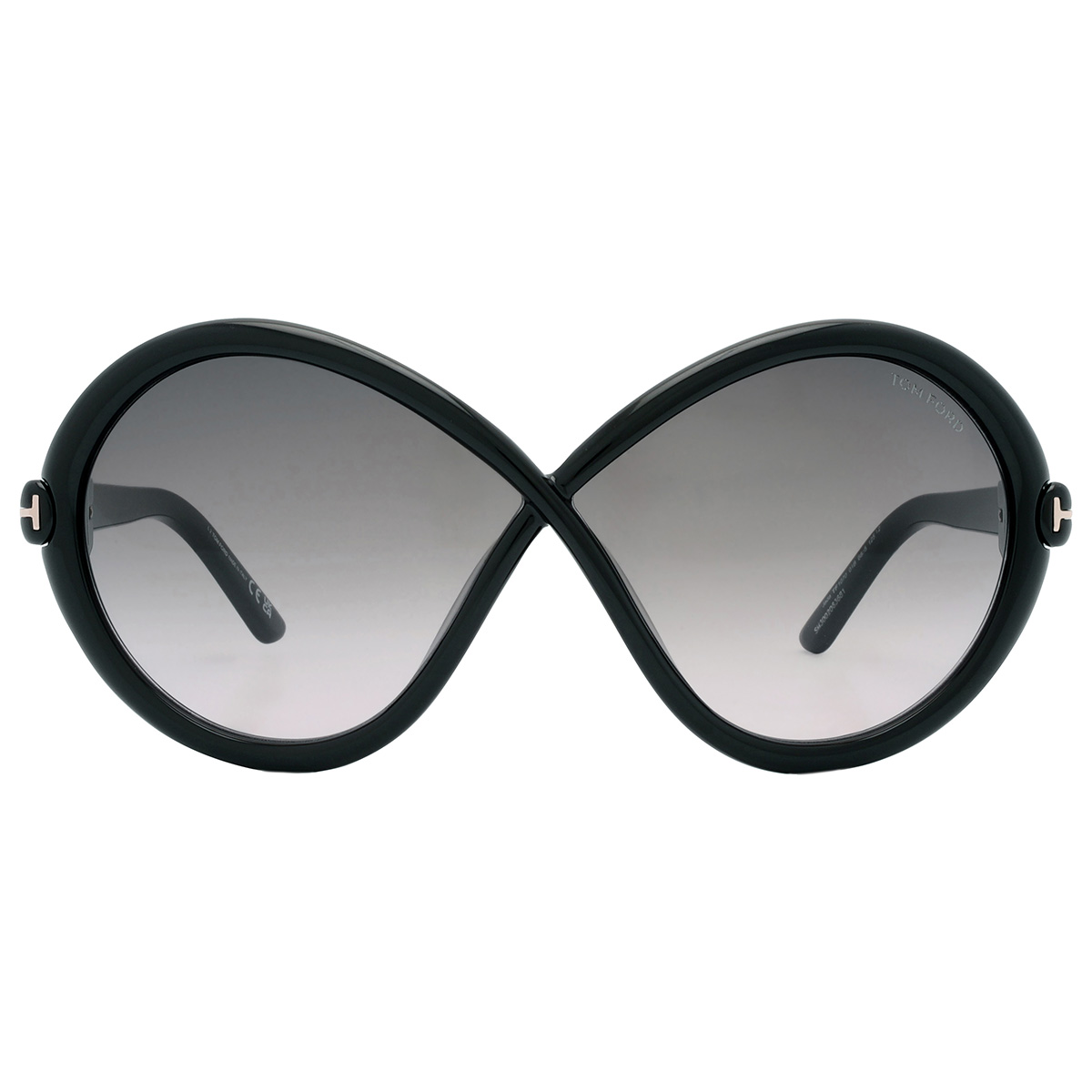 tom ford jada smoke gradient butterfly ladies sunglasses ft1070 01b 68 tom ford jada smoke gradient butterfly ladies sunglasses ft1070 01b 68